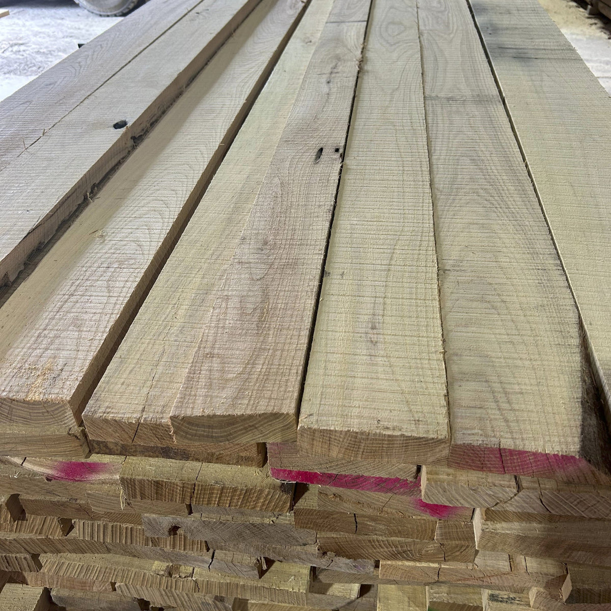 1 x 8 Pecky Cypress Rough Green